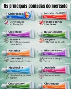 Para que Serve Cada Pomada: Guia das 10 Principais do Mercado