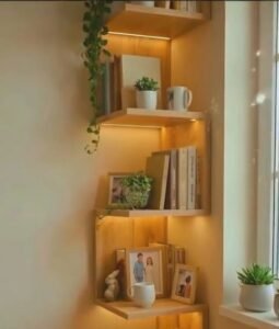Prateleira de Canto com LED: Como Fazer e Decorar com Estilo