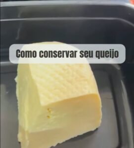 Como Conservar Queijo na Geladeira: O Truque da Água com Sal